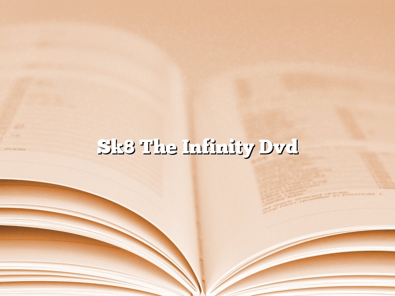 Sk8 The Infinity Dvd