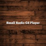 Small Radio Cd Player