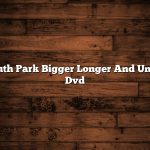 South Park Bigger Longer And Uncut Dvd