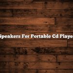 Speakers For Portable Cd Player