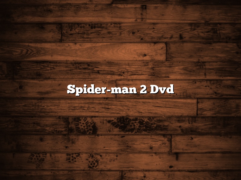 Spider-man 2 Dvd