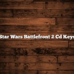 Star Wars Battlefront 2 Cd Keys