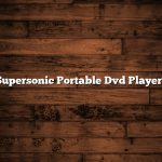 Supersonic Portable Dvd Players