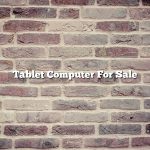 Tablet Computer For Sale