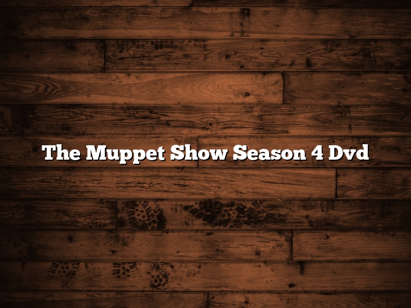 The Muppet Show Season 4 Dvd