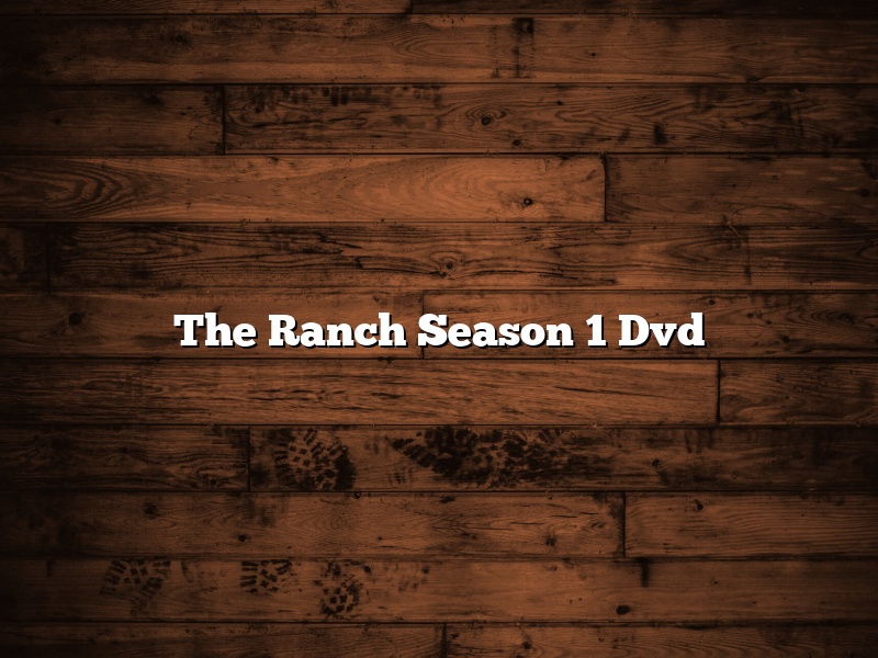 The Ranch Season 1 Dvd