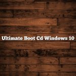 Ultimate Boot Cd Windows 10