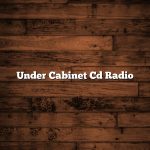 Under Cabinet Cd Radio