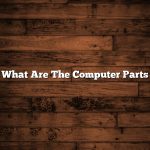 What Are The Computer Parts