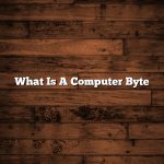 What Is A Computer Byte