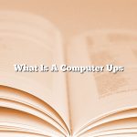 What Is A Computer Ups