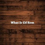 What Is Cd Rom