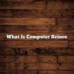 What Is Computer Scince