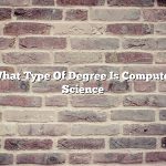 What Type Of Degree Is Computer Science