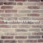 Where To Buy Cd Players
