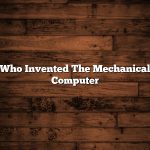 Who Invented The Mechanical Computer