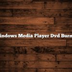 Windows Media Player Dvd Burner