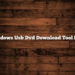 Windows Usb Dvd Download Tool Mac