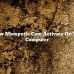 Www Nbcsports Com Activate On Your Computer