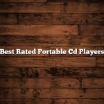 Best Rated Portable Cd Players