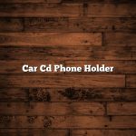 Car Cd Phone Holder