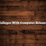 Colleges With Computer Science