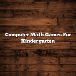 Computer Math Games For Kindergarten