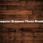 Computer Scammer Phone Number