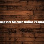 Computer Science Online Program