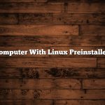 Computer With Linux Preinstalled