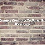 Connect Computer To Smart Tv Wirelessly