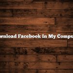 Download Facebook In My Computer