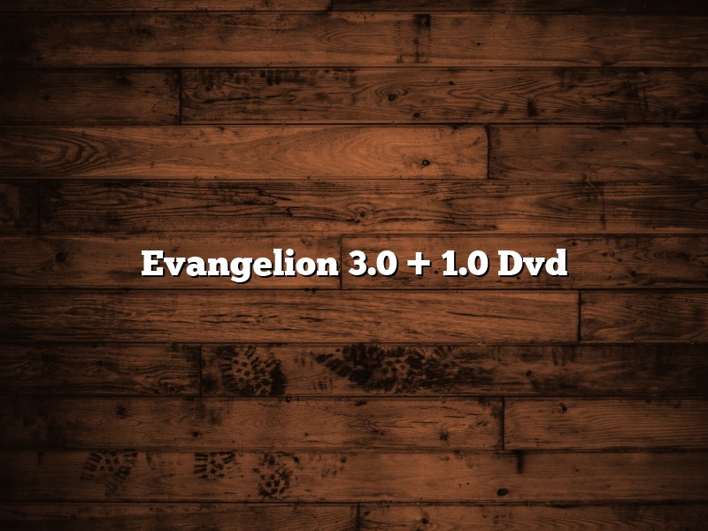 Evangelion 3.0 + 1.0 Dvd