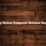 Fully Online Computer Science Degree