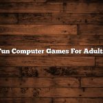 Fun Computer Games For Adults