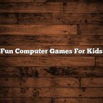 Fun Computer Games For Kids