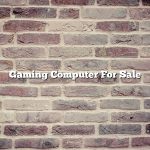 Gaming Computer For Sale