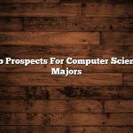 Job Prospects For Computer Science Majors
