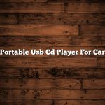 Portable Usb Cd Player For Car