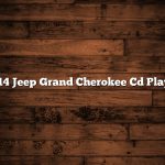 2014 Jeep Grand Cherokee Cd Player