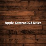 Apple External Cd Drive