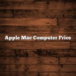 Apple Mac Computer Price