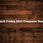 Black Friday 2021 Computer Deals
