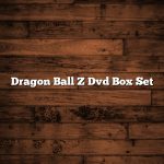 Dragon Ball Z Dvd Box Set