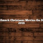 Hallmark Christmas Movies On Dvd 2016