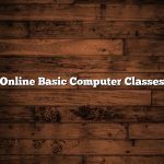 Online Basic Computer Classes