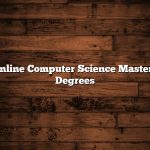 Online Computer Science Masters Degrees