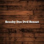 Scooby Doo Dvd Boxset