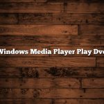 Windows Media Player Play Dvd